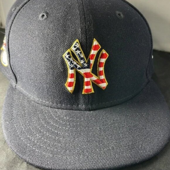 New York Yankees 4th Of July 59FIFTY special drop 2018 size 6 3/4 - Picture 4 of 5